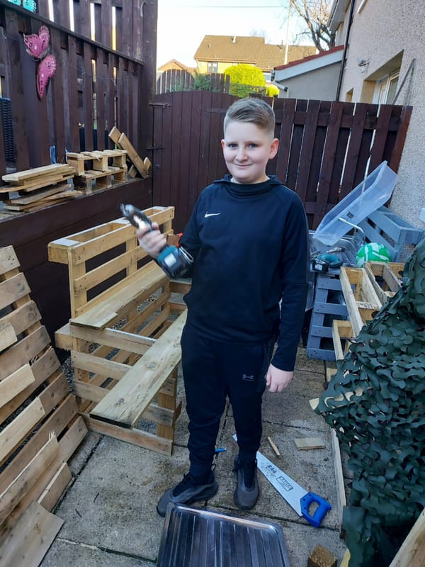 Mud Kitchen Fundraising