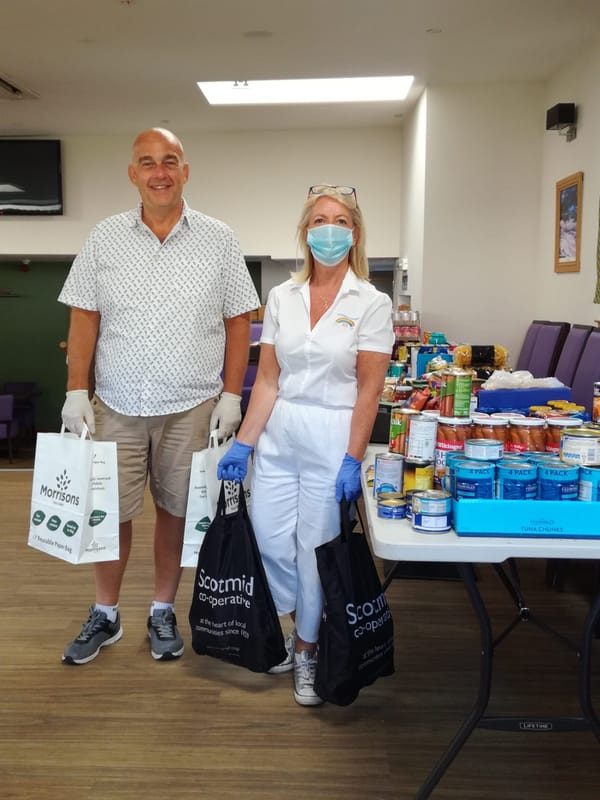 Old Kilpatrick Food Parcels Launch